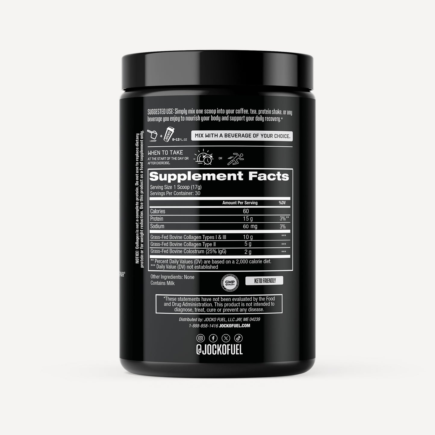Jocko Collagen + Colostrum