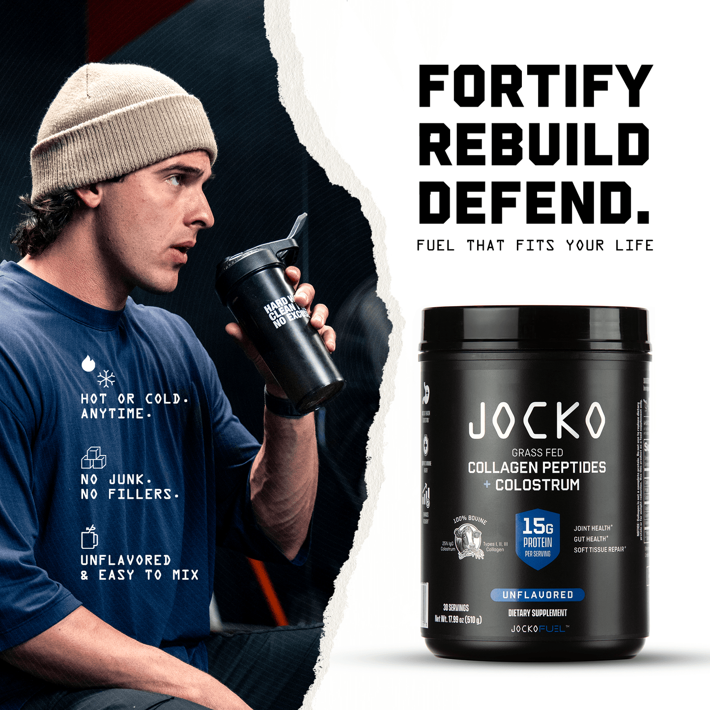 Jocko Collagen + Colostrum