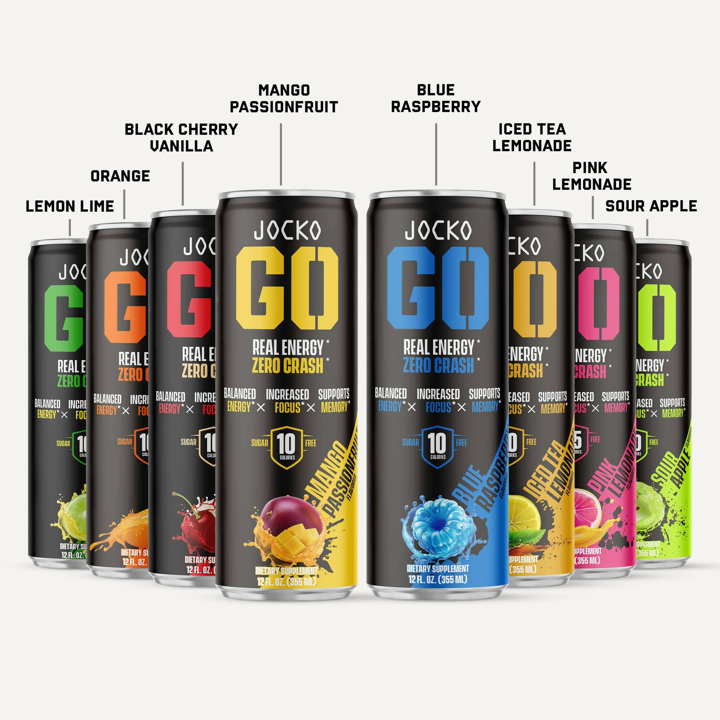 JOCKO GO ENERGY DRINK Variety Pack JOCKO GO ENERGY DRINK Variety Pack