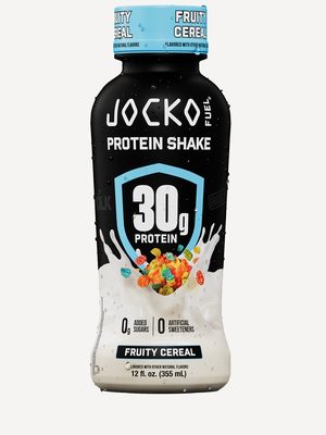Fruity Cereal protein shake bottle