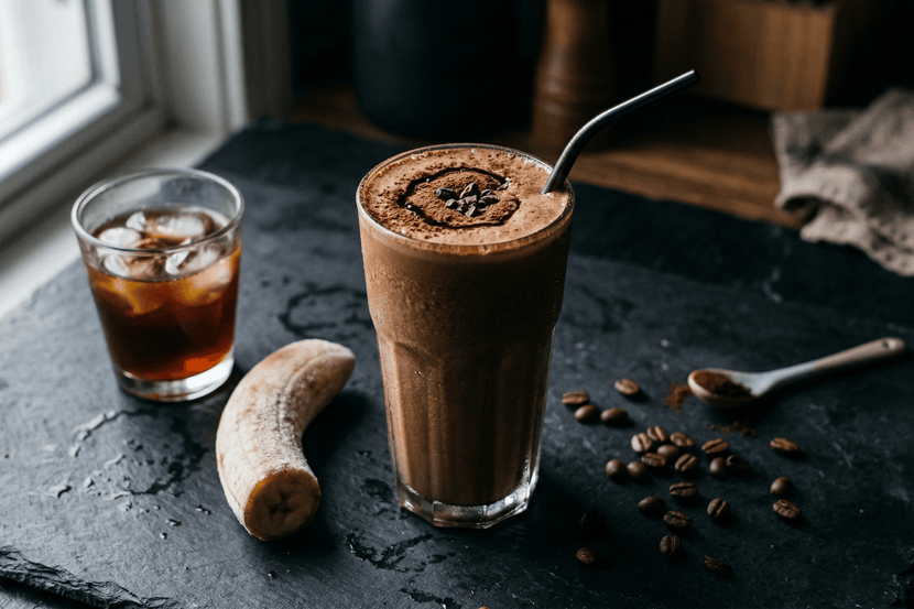 Dark Ops Mocha Protein Smoothie