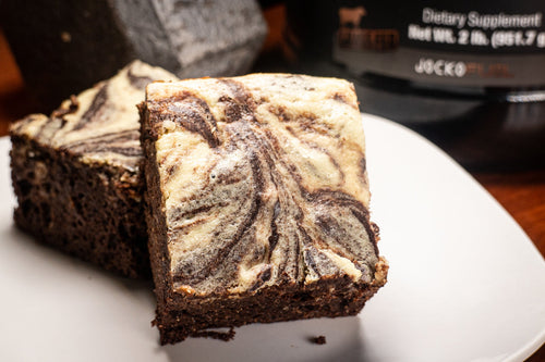 Cheesecake Protein Brownies