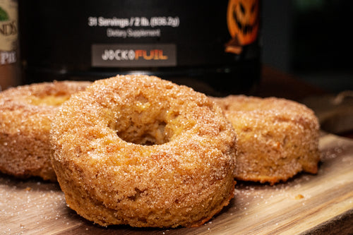 Pumpkin Spice Protein Donuts