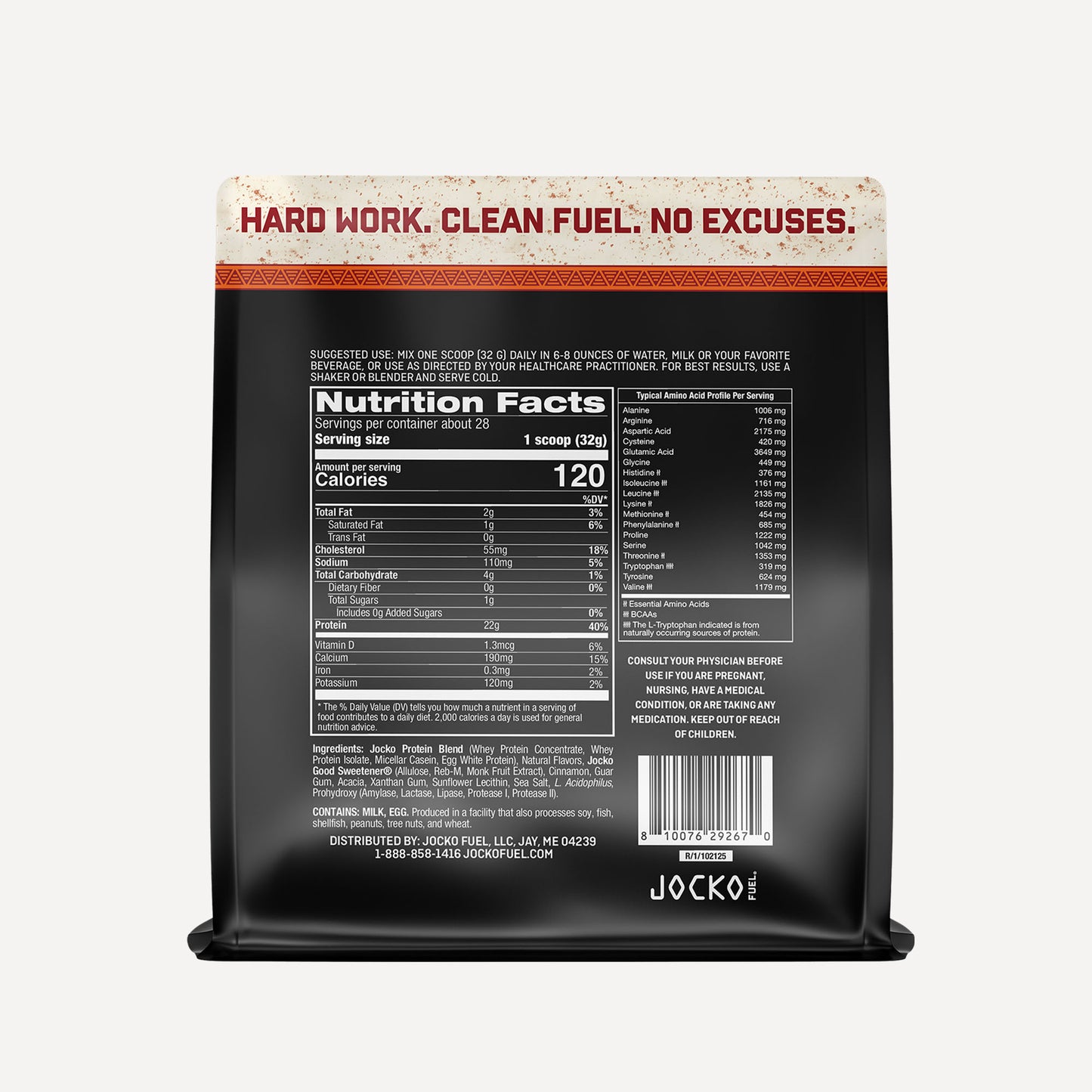 JOCKO MÖLK Protein Powder - Horchata