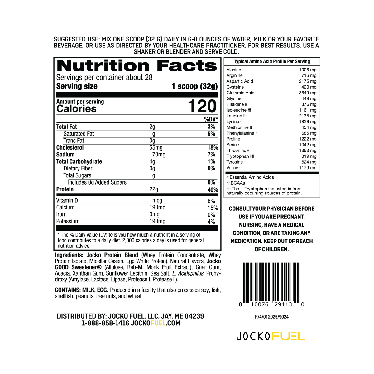 Nutritional Information