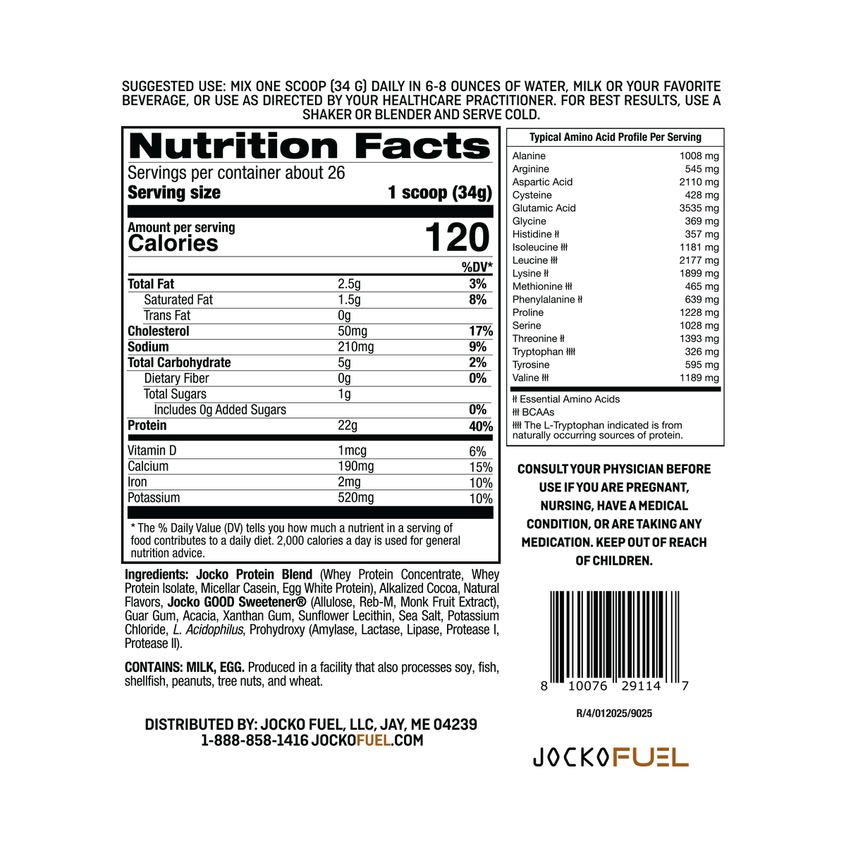 Nutritional Information
