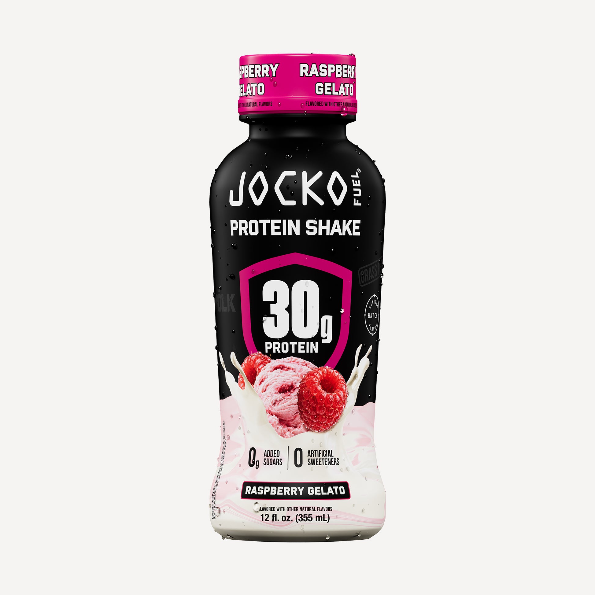 Jocko Fuel Raspberry Gelato Protein Shake — product image