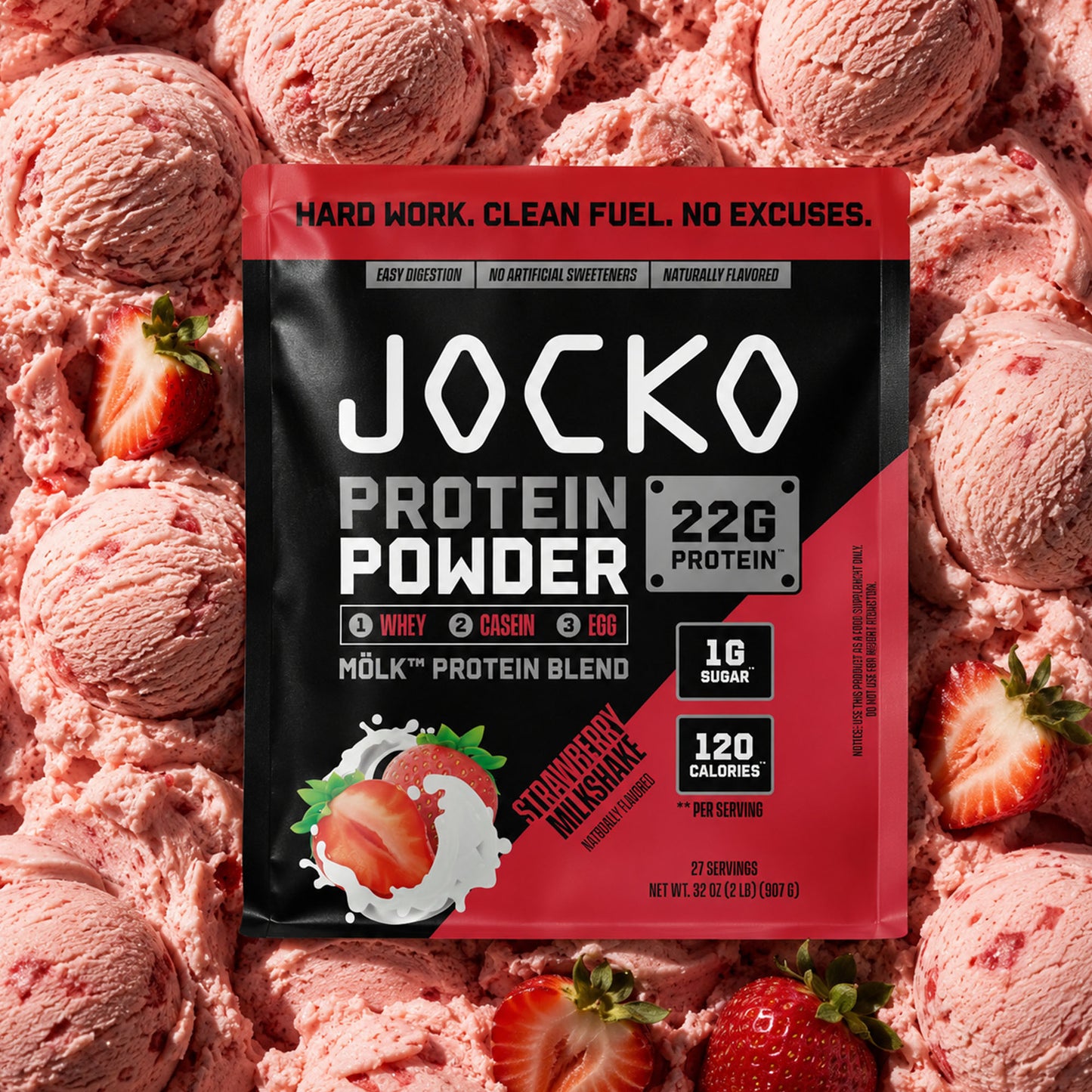 flavor:Strawberry Milkshake