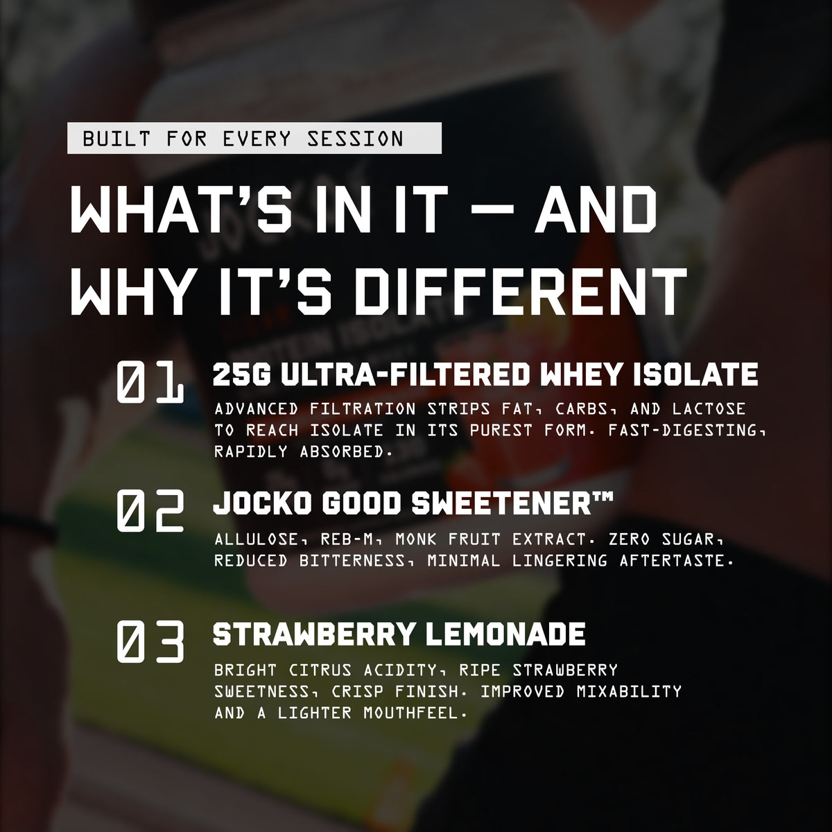 Clear Protein Isolate