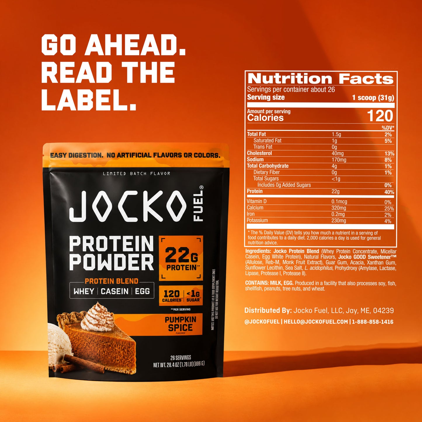Protein Powder - Pumpkin Spice