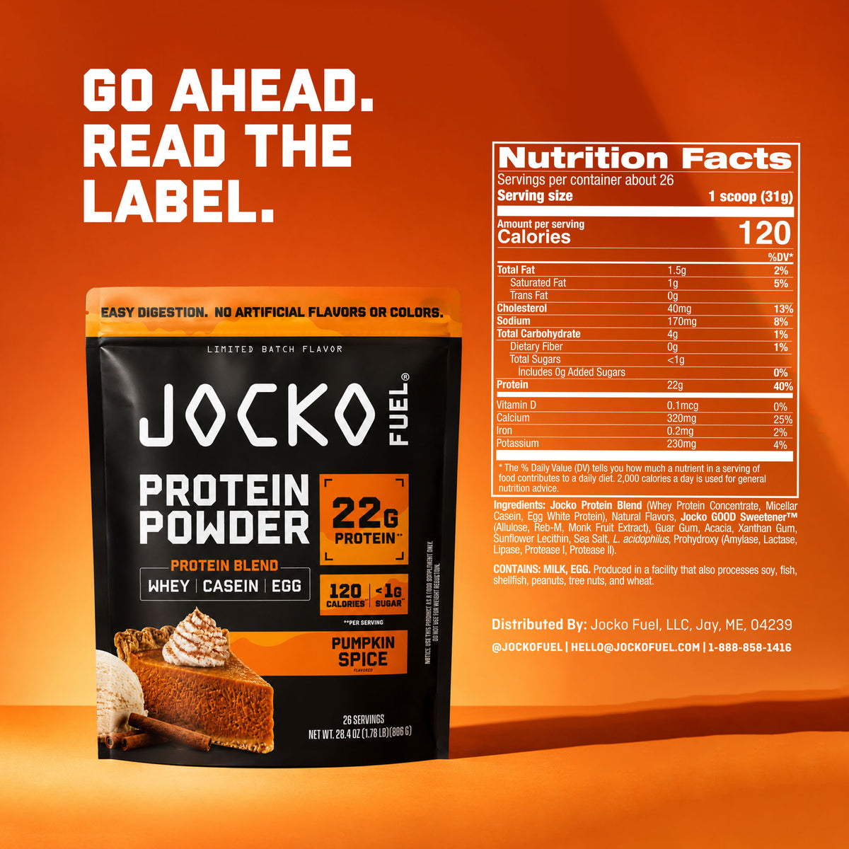 Protein Powder - Pumpkin Spice
