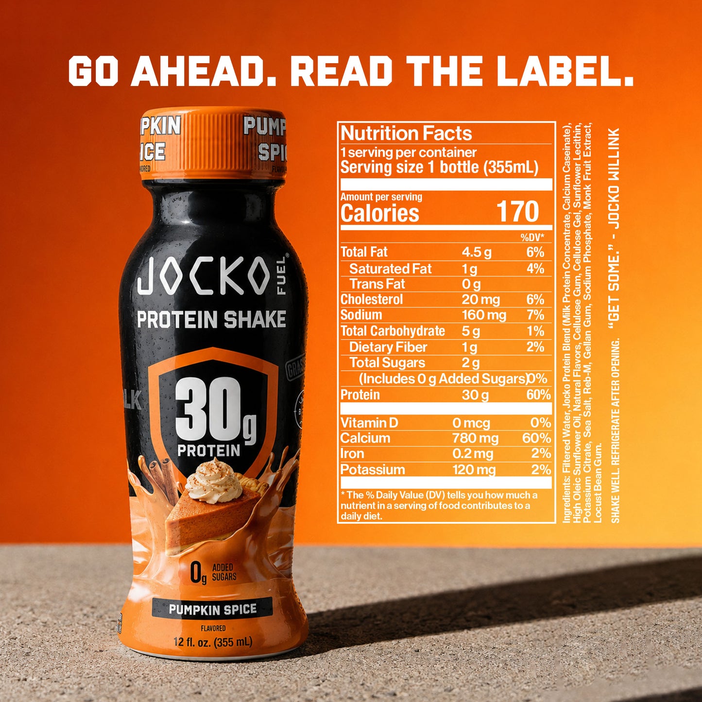 Protein Shakes - Pumpkin Spice (12-Pack)