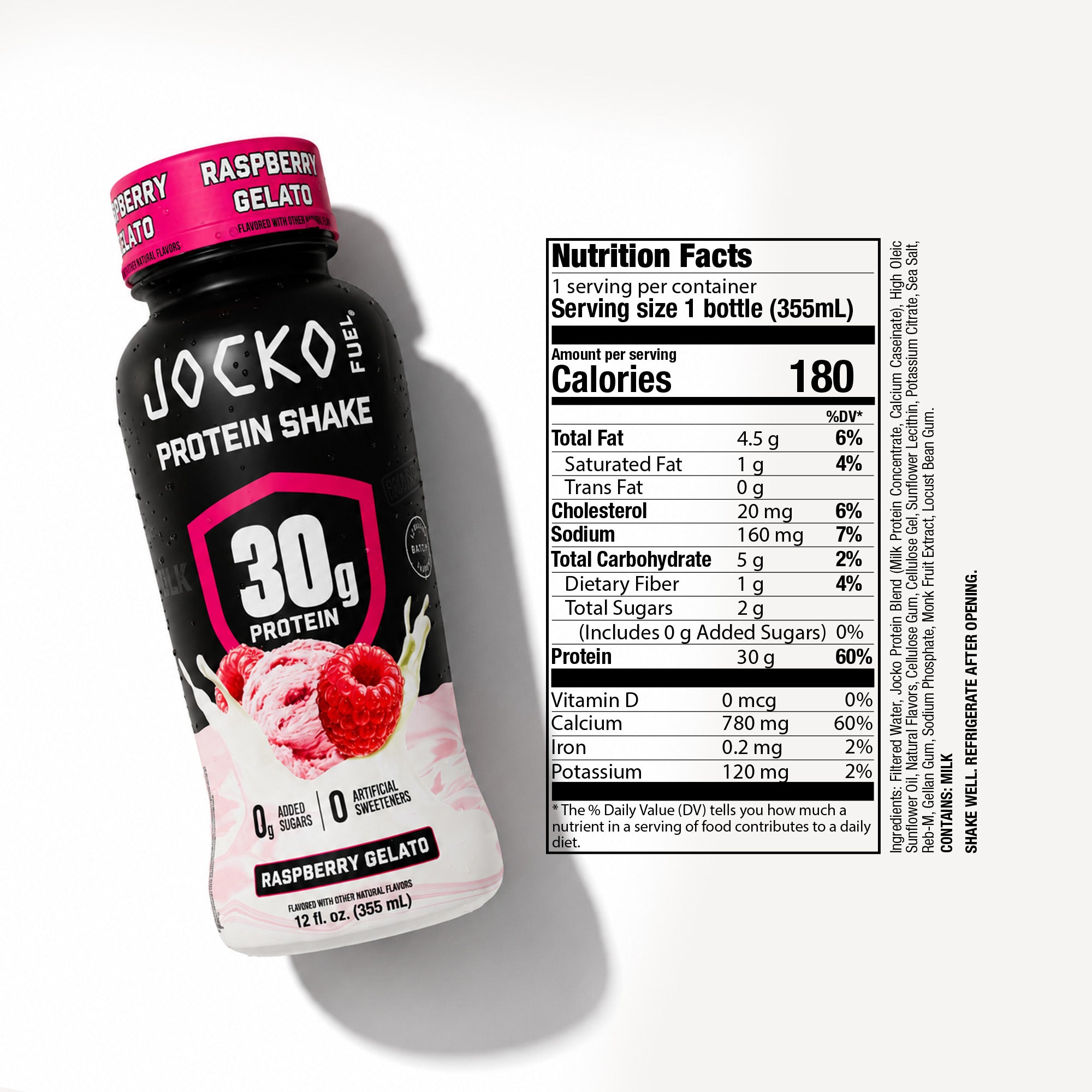 Protein Shakes - Raspberry Gelato (12-Pack)