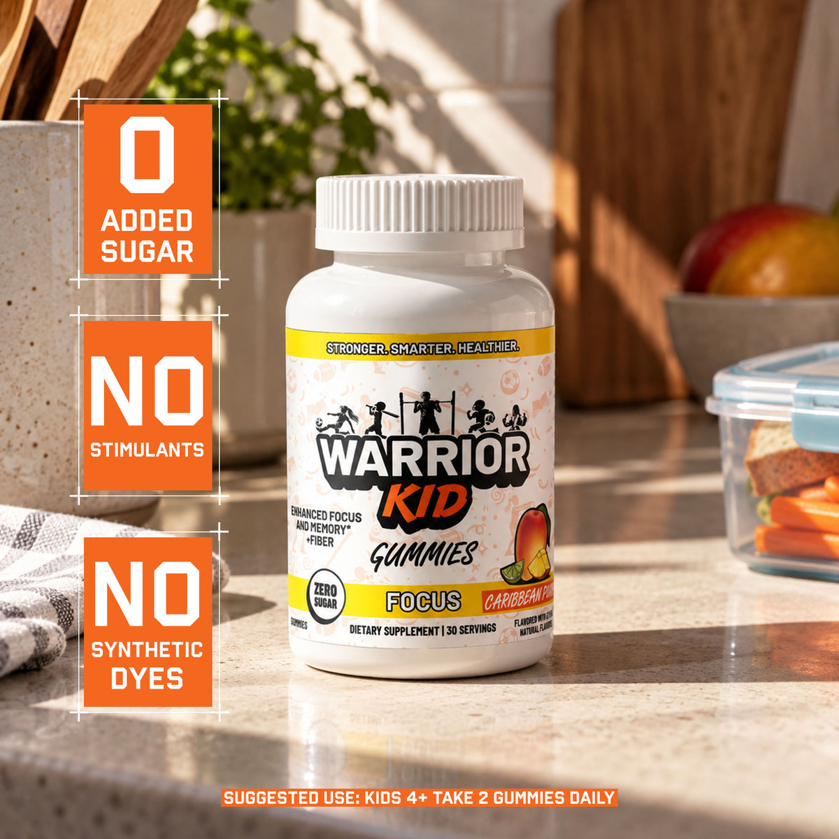 Warrior Kid Focus Gummies