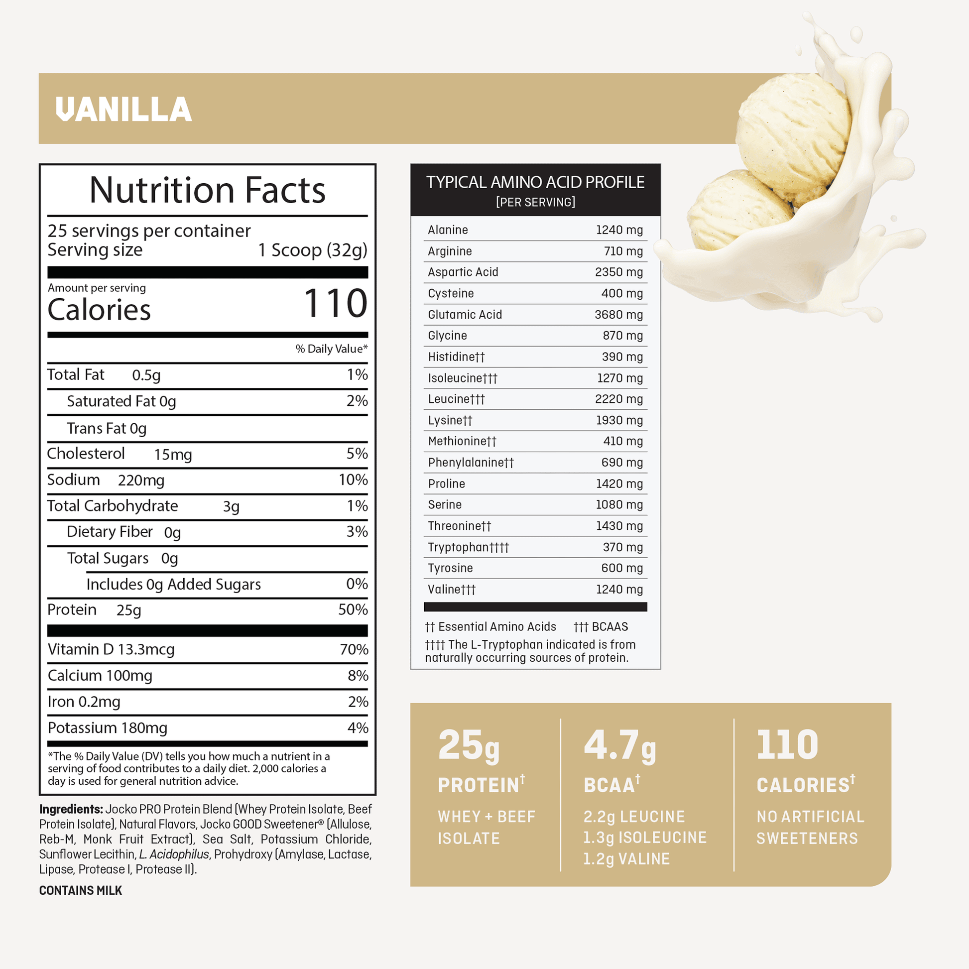 flavor:Vanilla