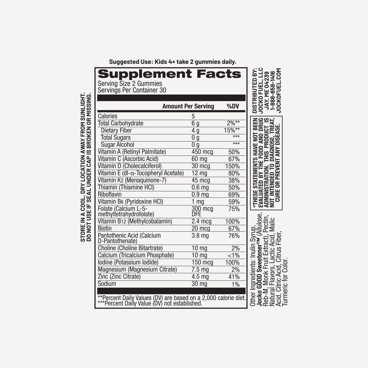 Warrior Kid Multivitamin Gummies