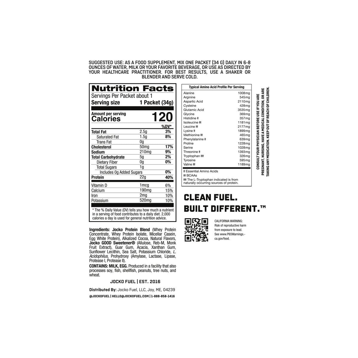 Nutritional Information