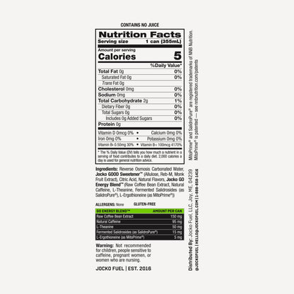 Go Energy Drinks (12pk) - Sour Apple