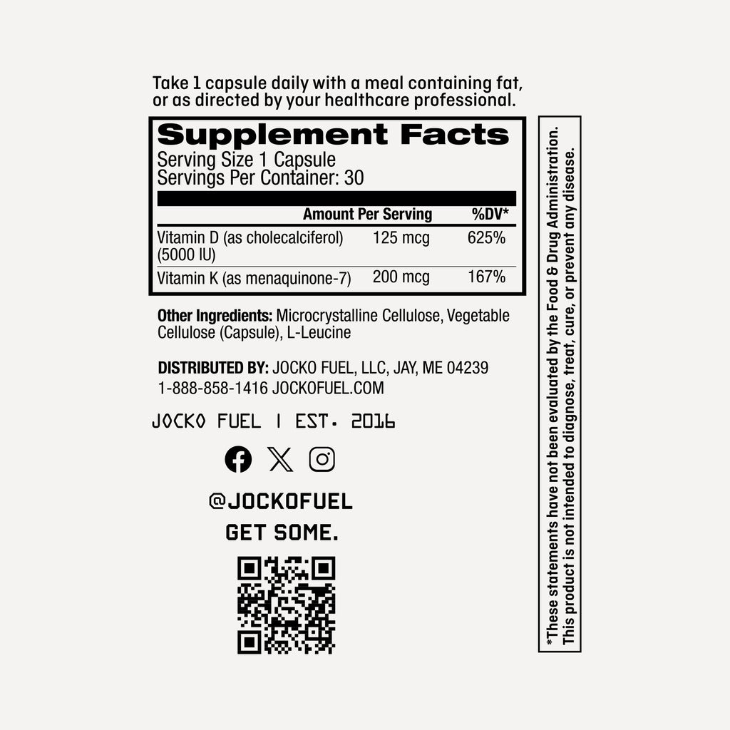 Vitamin D3 + K2