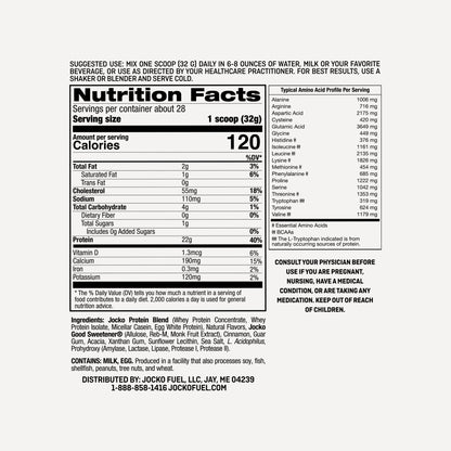 JOCKO MÖLK Protein Powder - Horchata