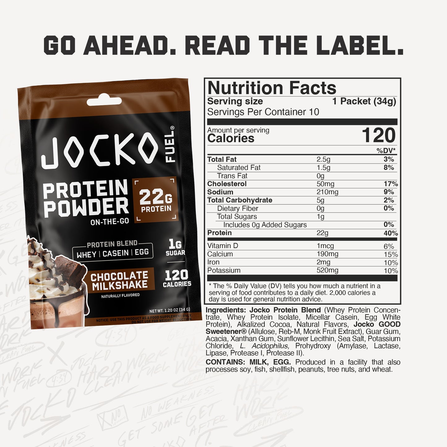 flavor:Chocolate Milkshake